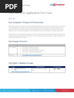 CETA UAT Test Scripts Web App