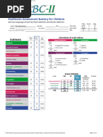 RIAS™ Score Report: RIAS Subtest Scores/Index Summary | PDF | Memory ...