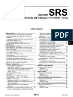 Supplemental Restraint System (SRS) : Section