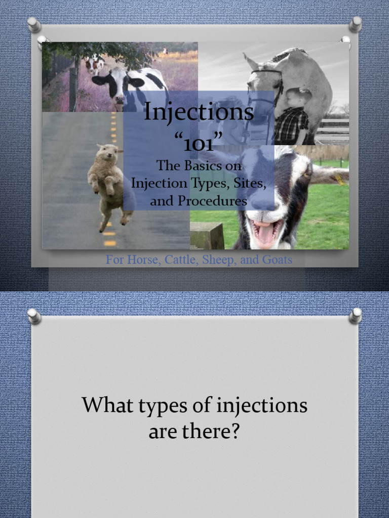 Injection Procedures Pdf