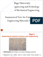 Engineering Materials I & II