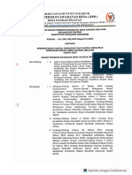 SK BPD Tentang Pembentukan Panpilkades Dan Panwas Pilkades Nagsel 2023-2029