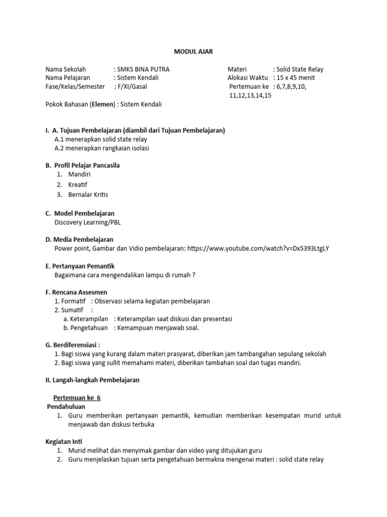 Skema dan Fungsi Solid State Relay | PDF | Teknologi & Rekayasa