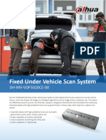 Fixed Under Vehicle Scan System