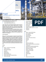 Product Sheet - Process - Functional Safety Training & Certification Program