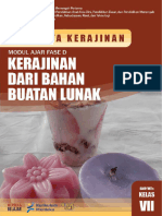 Modul Ajar Prakarya-Kerajinan - Kerajinan Dari Bahan Buatan Lunak - Fase D