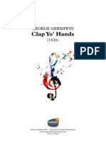 Gershwin ClapYo Hands - Partition Complete