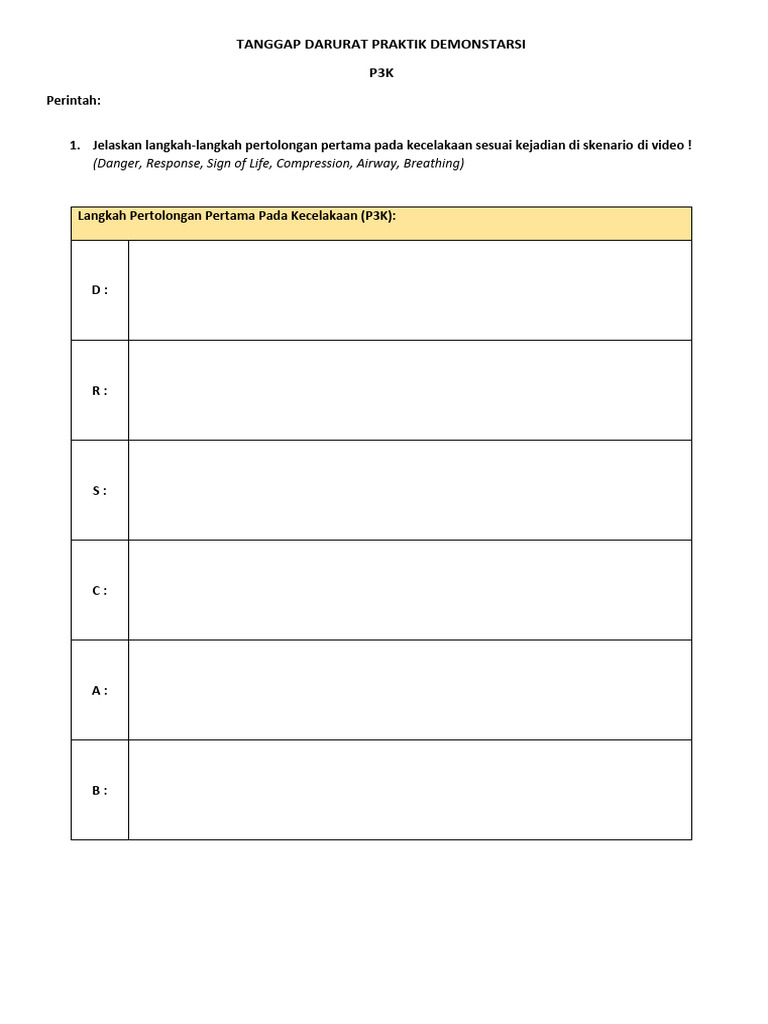 Pelatihan Praktik P3K dan RJP | PDF | Komputer | Teknologi & Rekayasa
