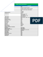 EV02 Technical Data Sheet