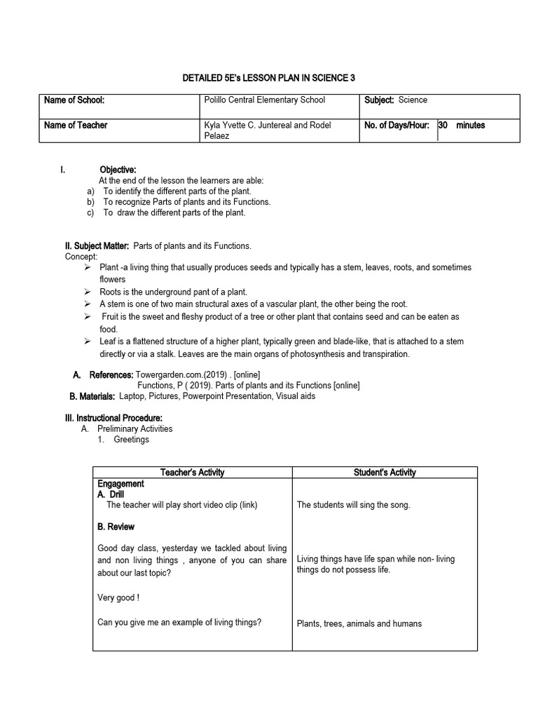 Science Lp Finalna Pdf Plants Fruit