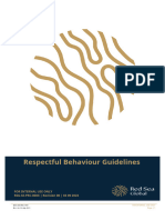 Respectful Behavior Guidelines