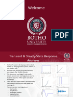 Lecture 7 Dynamic Modelling and Transient Response