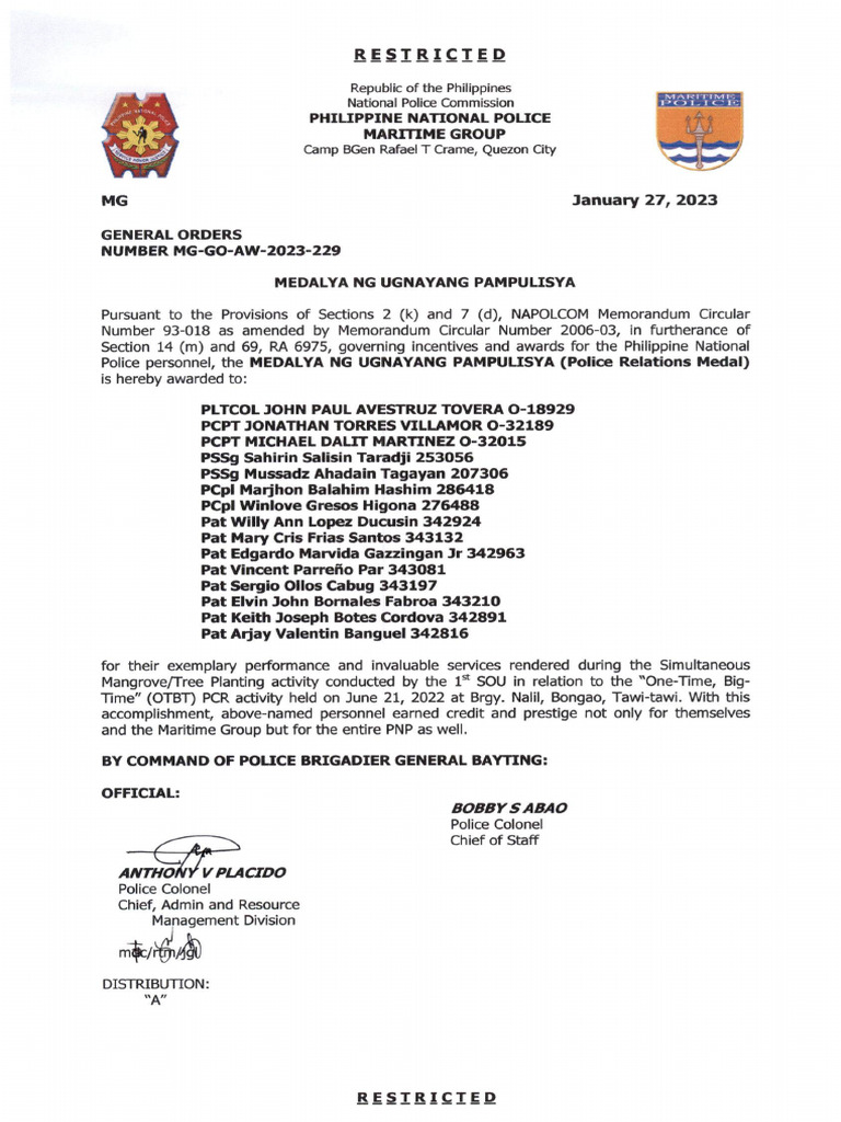 Signed Order | PDF