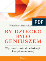 Wiesław Andrukowicz Edukacja Dziecka