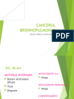 TEMA 6 CANCER PULMONAR PREZENTARE CAZ