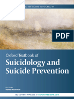 (Oxford Textbooks in Psychiatry) Danuta Wasserman (Editor) - Oxford Textbook of Suicidology and Suicide Prevention-Oxford University Press (2021)