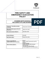 Fire Safety Emergency Evacuation