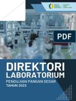 Direktori Laboratorium Pengujian Pangan Segar Tahun 2023