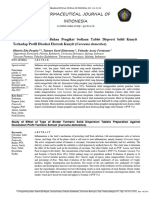 Pharmaceutical Journal of Indonesia