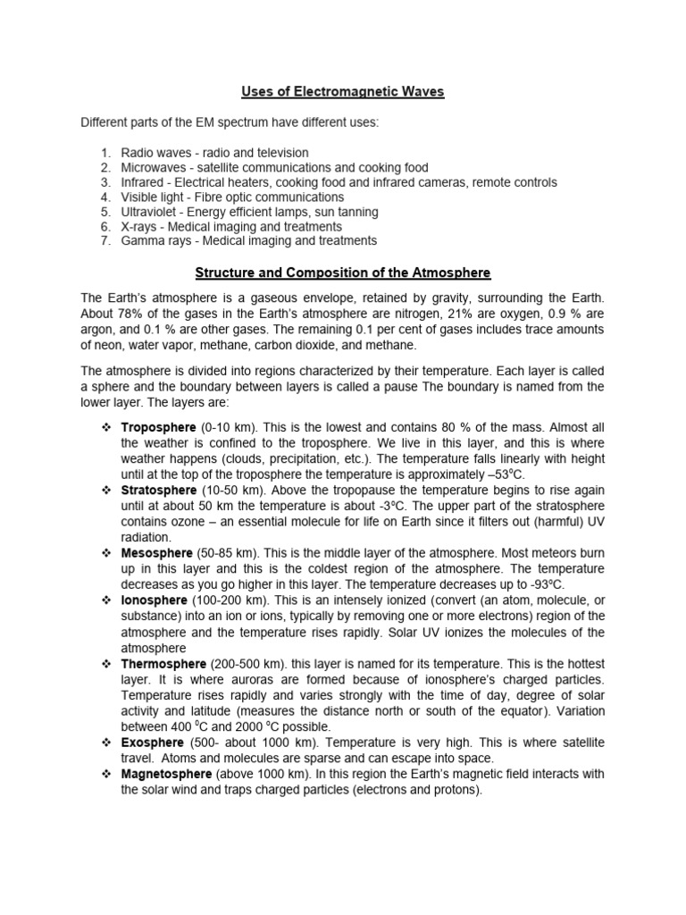 Environmental Physics 2 | PDF | Atmosphere Of Earth | Nitrogen Dioxide