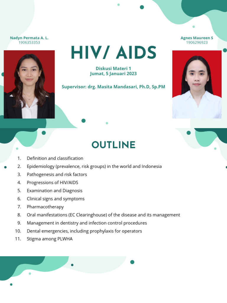 Disk Materi 1 | PDF | Hiv/Aids | Infection