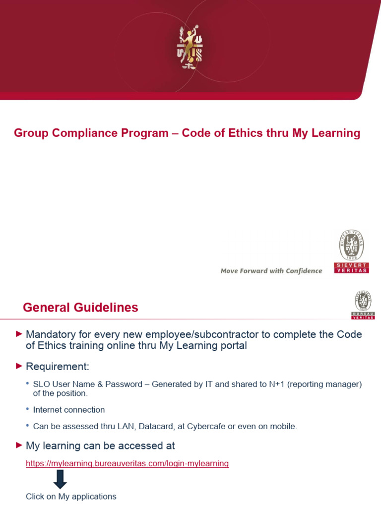 COE Training Learning PDF