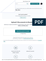 Upload 5 Documents To Download: Once You Upload An Approved Document, You Will Be Able To Download The Document