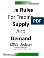 5 Rules For Trading Supply and Demand