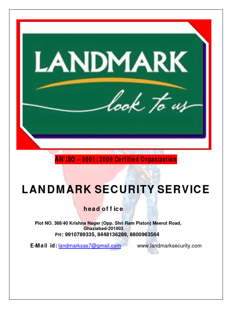 Landmark Security Services Overview | PDF