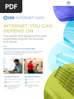 IZO™ Internet WAN Factsheet