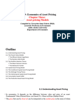 Chapter 3 Asset Pricing Models FE 609