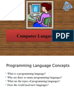 Computer Languages