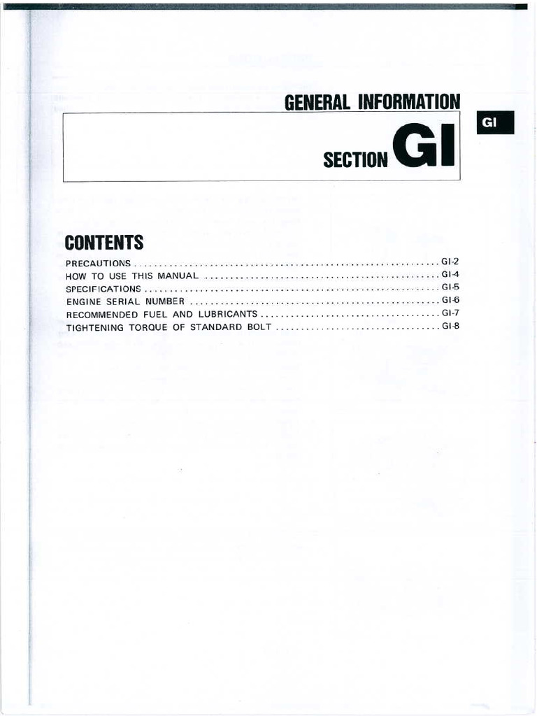 TD27 - General Information | PDF
