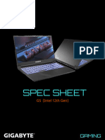 Gigabyte G5 KE Specifications-Dileep Laptop