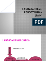 LANDASAN ILMU PENGETAHUAN (SAIN) (Recovered)