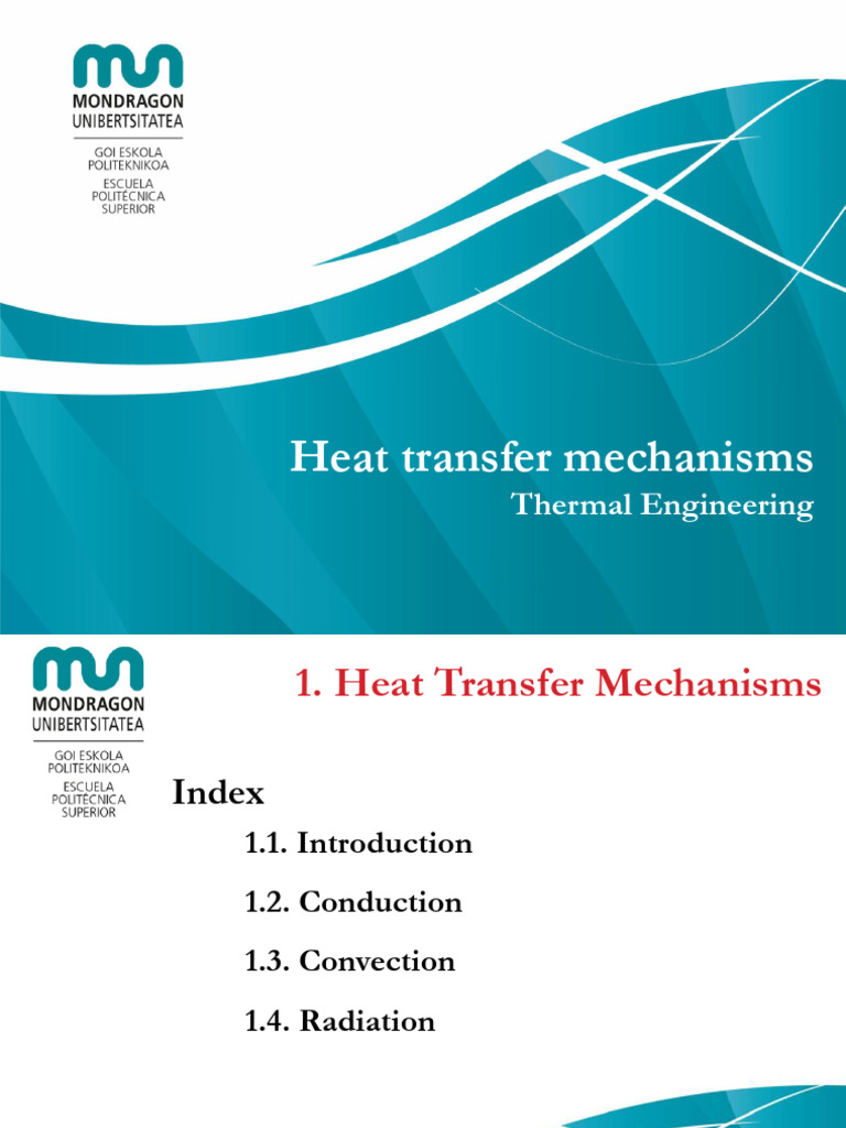 1 Mechanisms Withfigures | PDF | Thermal Conduction | Heat Transfer