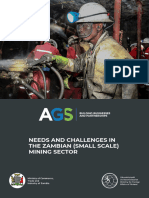 Needs and Challenges in The Zambian Mining Sector Report