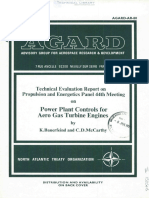 AGARD-AR-80 Power Plant Controls For Aero Gas Turbine Engines