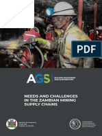 Needs and Challenges in The Zambian Mining Supply Chains Report