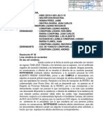 Resoluciones Judiciales - 19 Juzgdo Civil de Lima