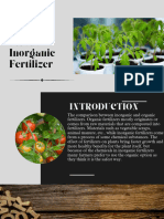 Organic Fertilization vs. Inorganic Fertilization