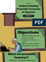 Understanding Prosodic Features of Speech: Lesson 3