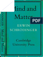 Erwin Schrödinger - Mind and Matter (1958, Cambridge University Press) - Libgen - Li
