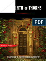 Labyrinth of Thorns (One-Shot Nível 4 - D&D 5E)