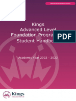 KINGS ALF Student Handbook 2022-2023 FINAL-Kings Education