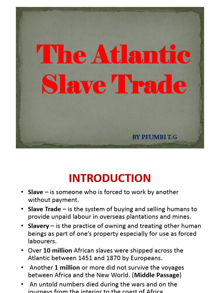 The_Slave_Trade PDF