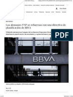 Los Alemanes TNP Se Refuerzan Con Una Directiva de Planificación de BBVA