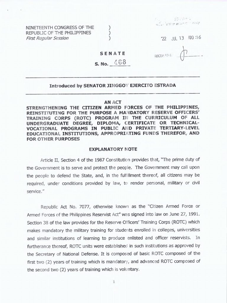 First Regular Session: Atceivrdb | PDF