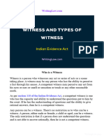 Witness and Types
