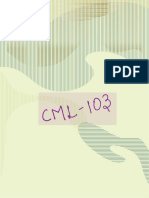 CML (103) - Major 2